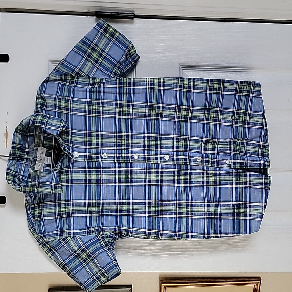 Boys short sleeve button up